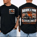 Over The Top Hawk and Son Trucker Shirt, Vintage Arm Wrestling Movie Pullover, Classic 80s Graphic Tee