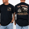 R.D Trucking Shirt, Convoy Movie Tee, Vintage Trucker Graphic T-Shirt #329 - Reel Belly